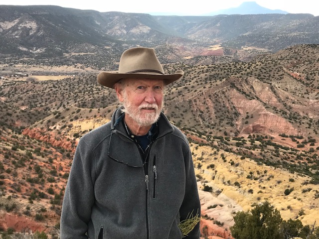 David Grant Noble above Copper Canyon near Abiquiu
